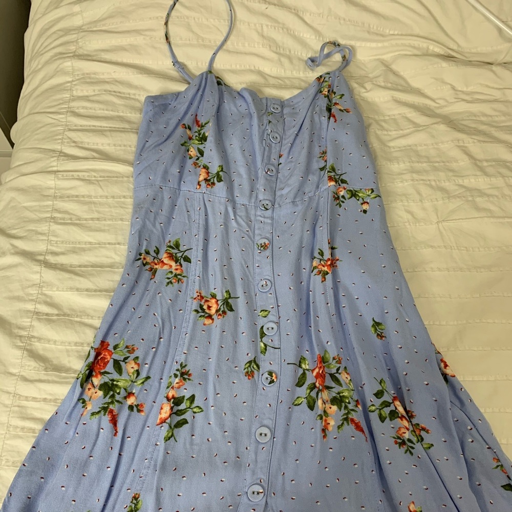 Floral print dress
